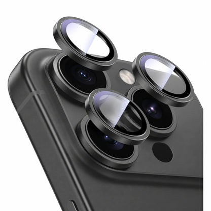 iPhone Camera lens Protector Tempered Glass Black