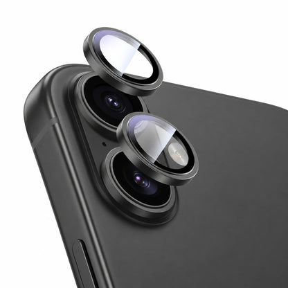 iPhone Camera lens Protector Tempered Glass Black