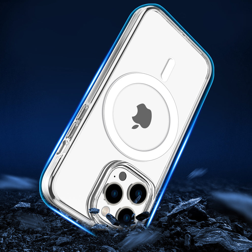 iPhone 13 / 14 / 15 / 14 Plus / 14 Pro / 14 Pro Max / 16e / 17e /Nebula Clear Case with MagSafe – Clear