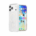 Nebula Clear Back Tough Case with MagSafe for iPhone 17 series – Crystal Sparkling