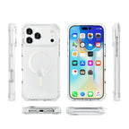 Nebula Clear Back Tough MagSafe Case for iPhone 17 series - White