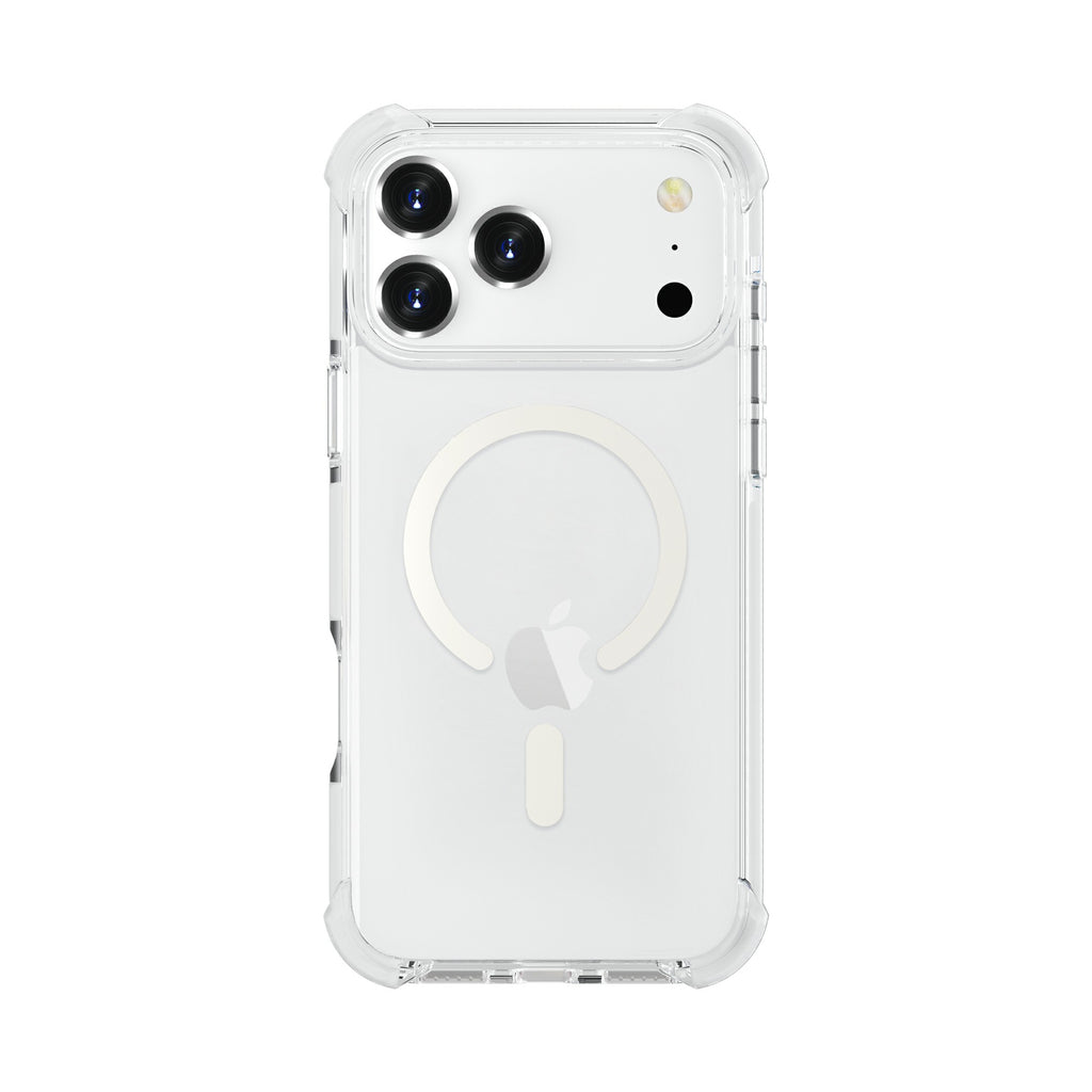 Nebula Clear Back Tough MagSafe Case for iPhone 17 series - White