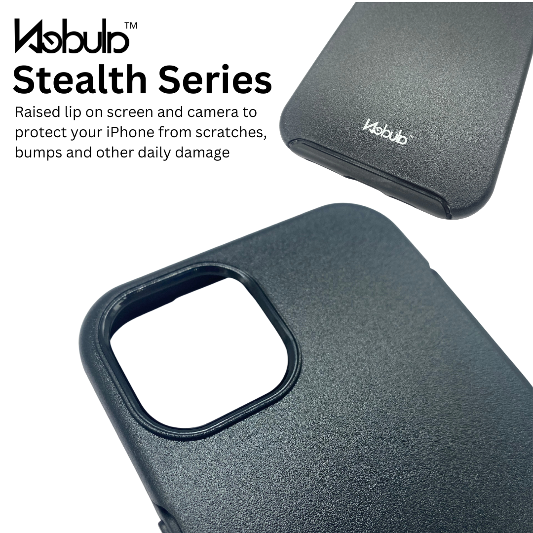 Nebula Stealth Series Ultra Slim Phone Case Black - iPhone Cases