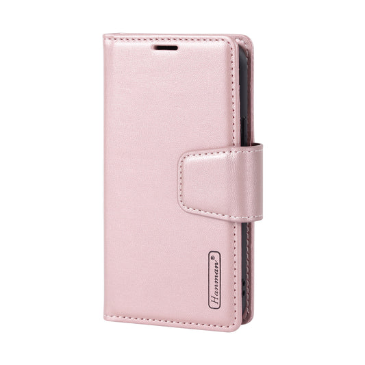 Hanman Flip Leather Wallet Case Rose Gold - iPhone Case