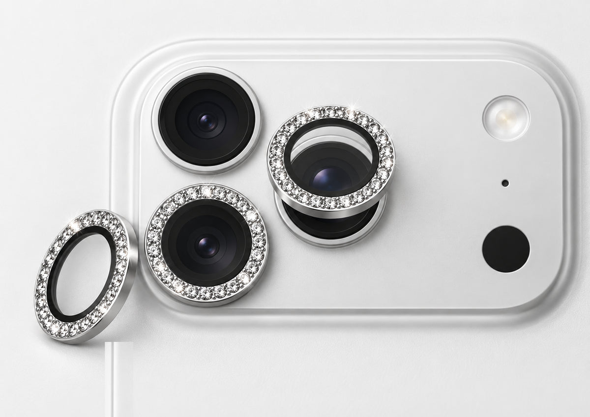 iPhone Camera Lens Protector Tempered Glass Diamond