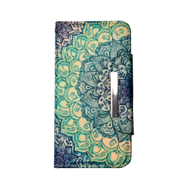 Magnetic Detachable Wallet Case Galaxy S9 Mandala