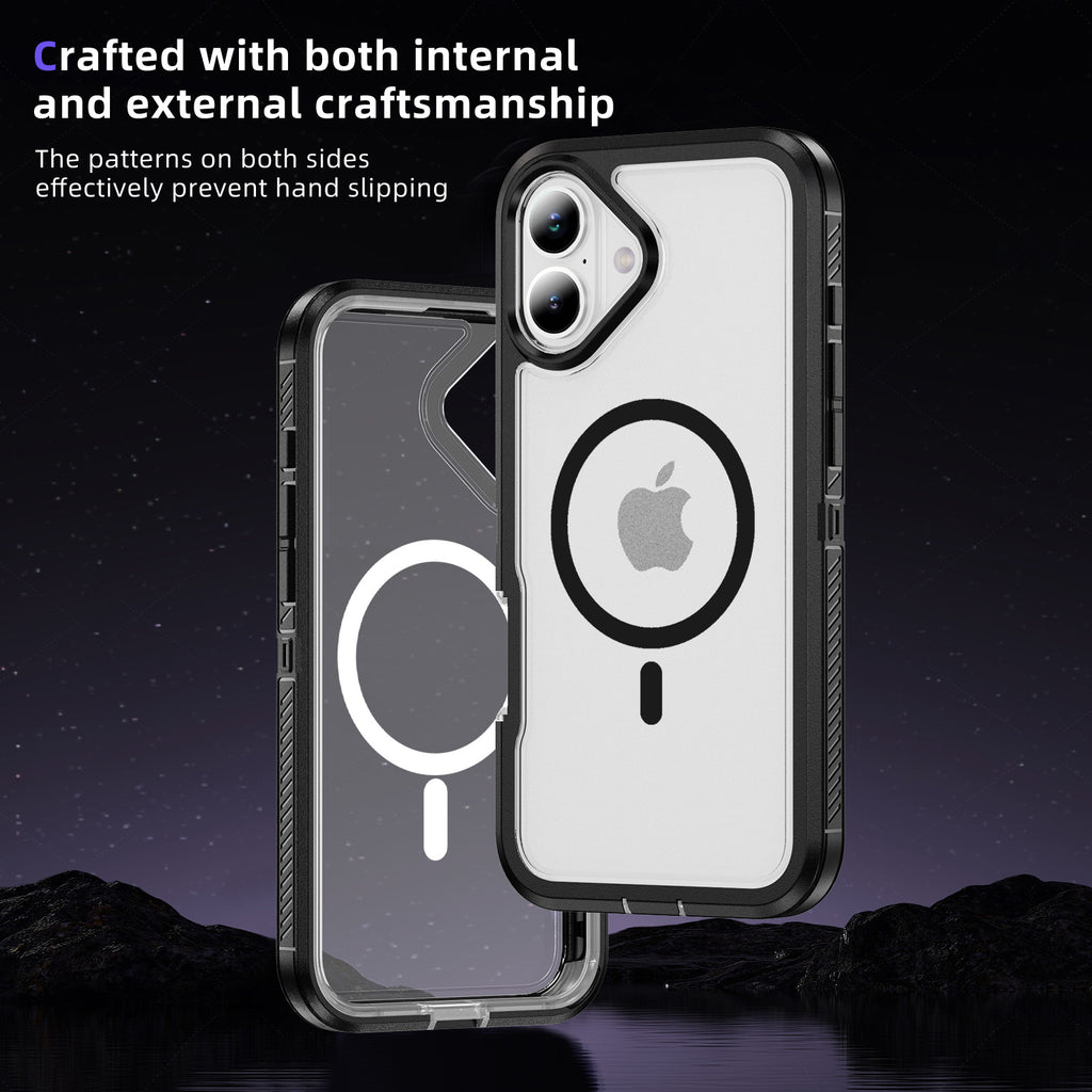 iPhone 17 Eclipse Shield MagSafe Case - Black Clear