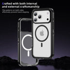 iPhone 17 Pro Max Eclipse Shield MagSafe Case - Black Clear