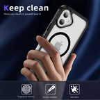 iPhone 17 Eclipse Shield MagSafe Case - Black Clear