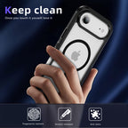 iPhone 17 Air Eclipse Shield MagSafe Case - Black Clear