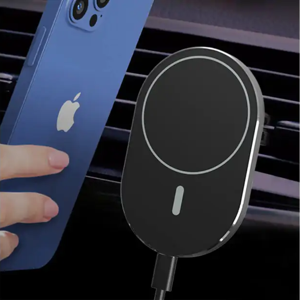 15W Magnetic Car Wireless Charger Mount Air Vent Phone Stand Magsafe Car Holder