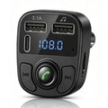 C1 Bluetooth Dual USB Car Charger Black