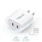 Nebula 40W Dual Tpye- C Wall Charger