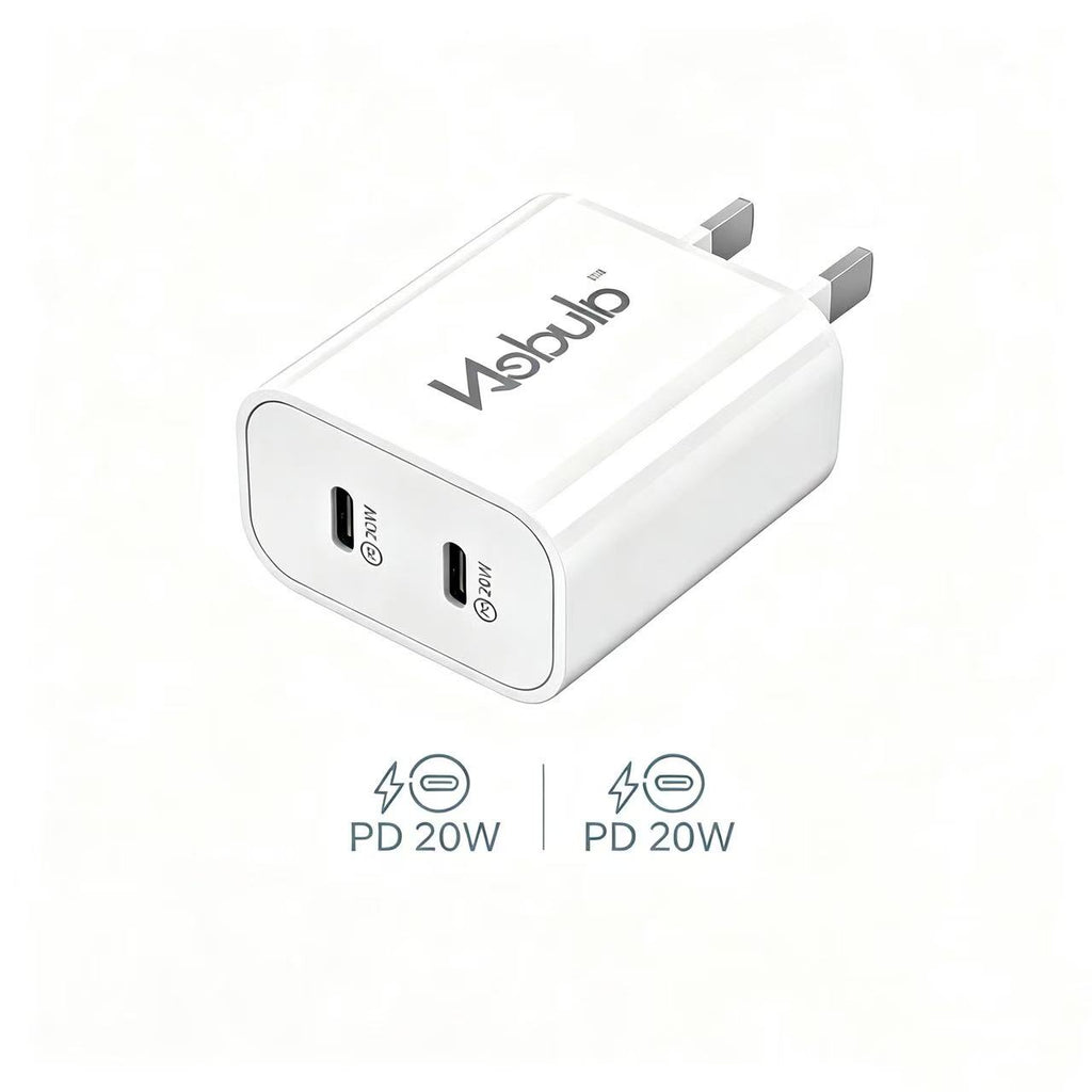 Nebula 40W Dual Tpye- C Wall Charger
