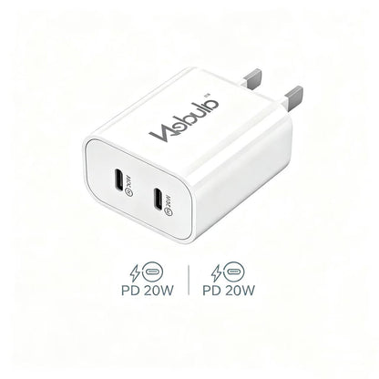 Nebula 40W Dual Tpye- C Wall Charger