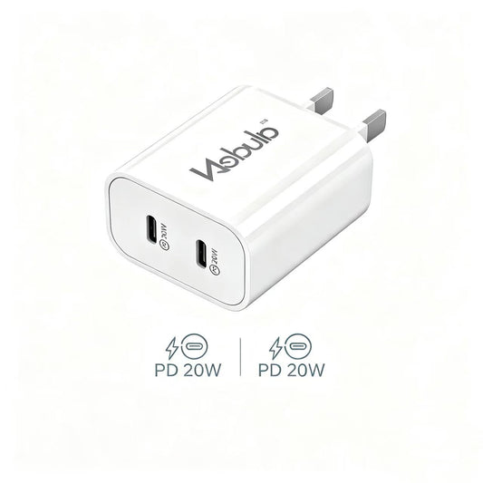 Nebula 40W Dual Tpye- C Wall Charger
