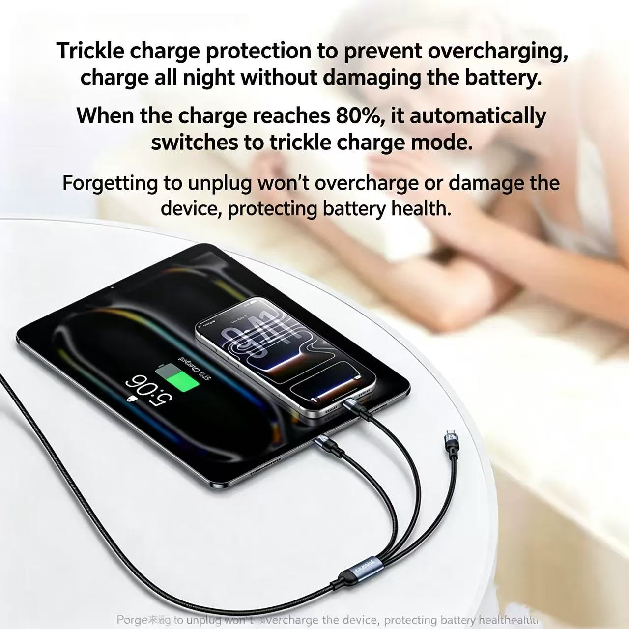 Yesido CA203 4 in 1 USB cable YESIDO Cable Black