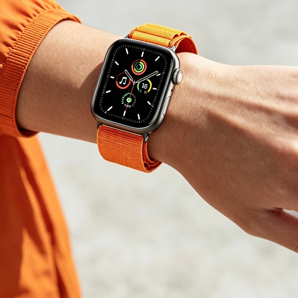 Apple Watch Woven Nylon Band 38/40/41mm Orange