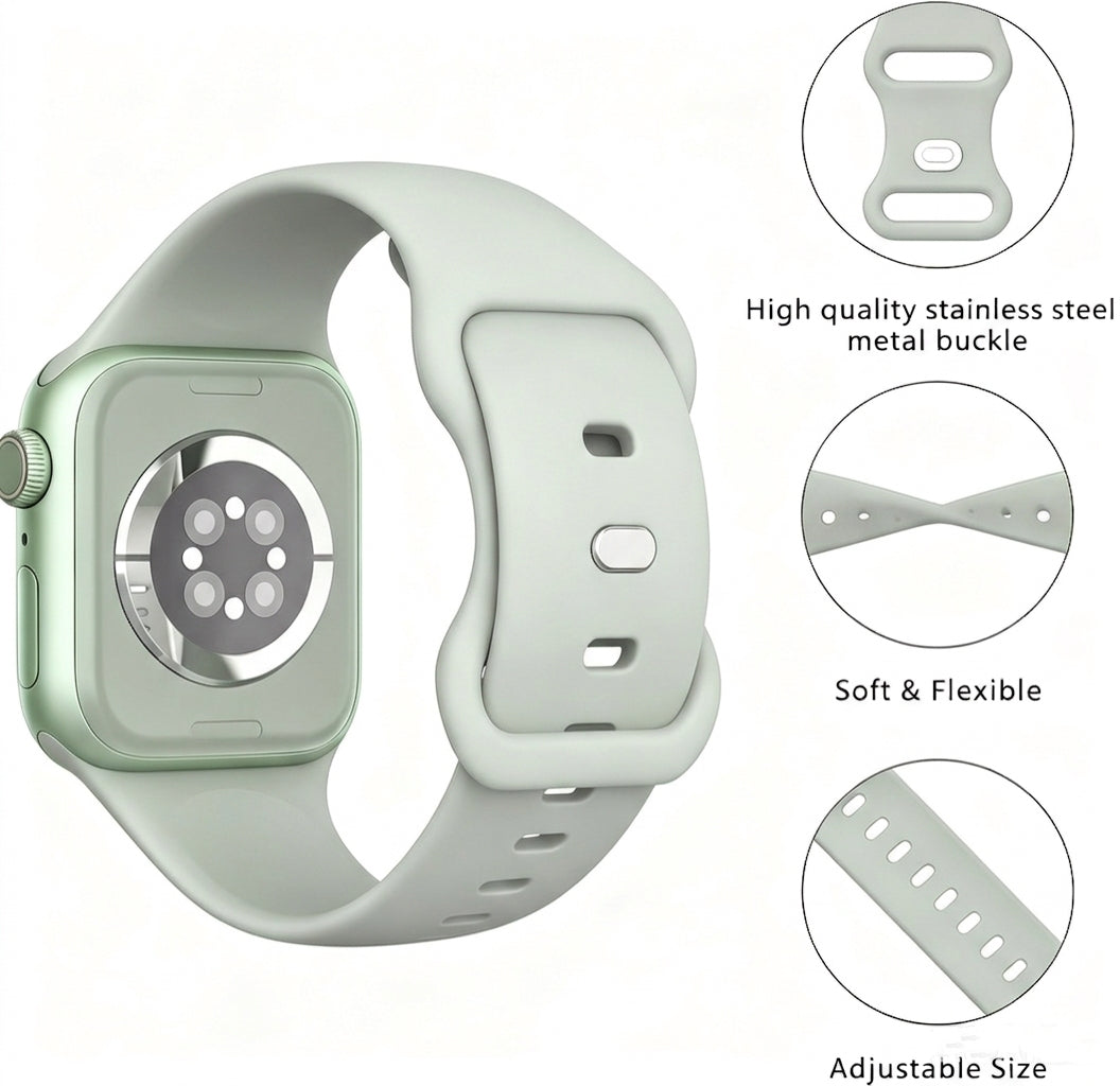 Apple Watch  Silicone Black Nod  Lavender 38/40/41mm