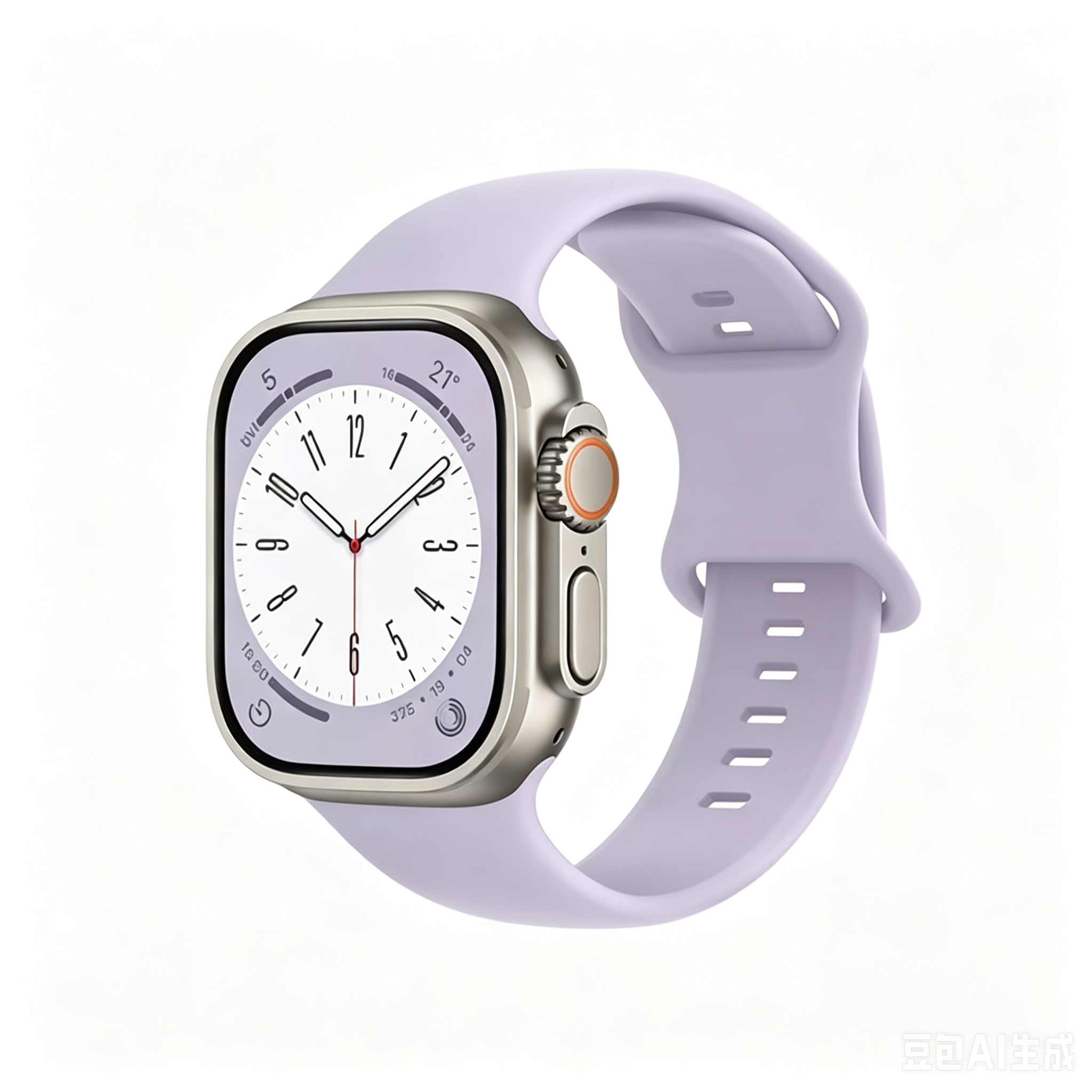 Apple Watch  Silicone Black Nod  Lavender 38/40/41mm