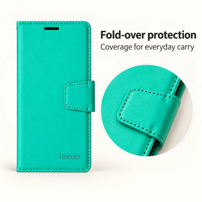 Flip Leather Wallet Case Mint