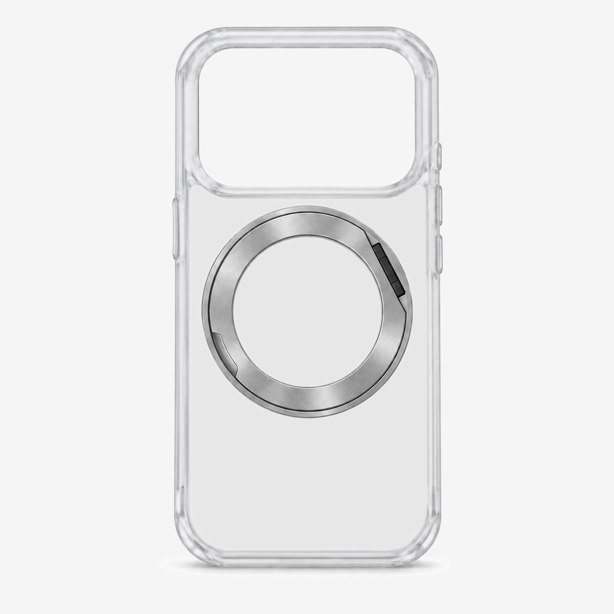 360 Degree Rotatable Ring Kickstand Case White