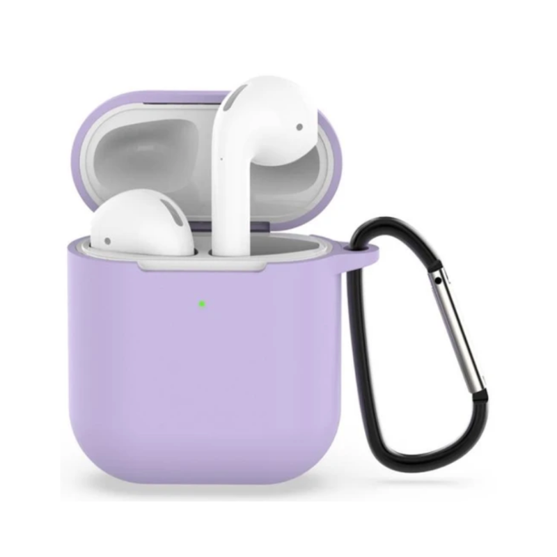 AirPods Silicone Case Purple