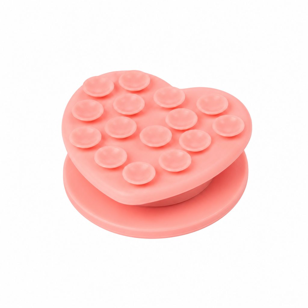 PopGrip MagSafe Suction Heart - Pink