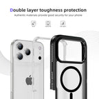 iPhone 17 Pro Max Eclipse Shield MagSafe Case - Black Clear