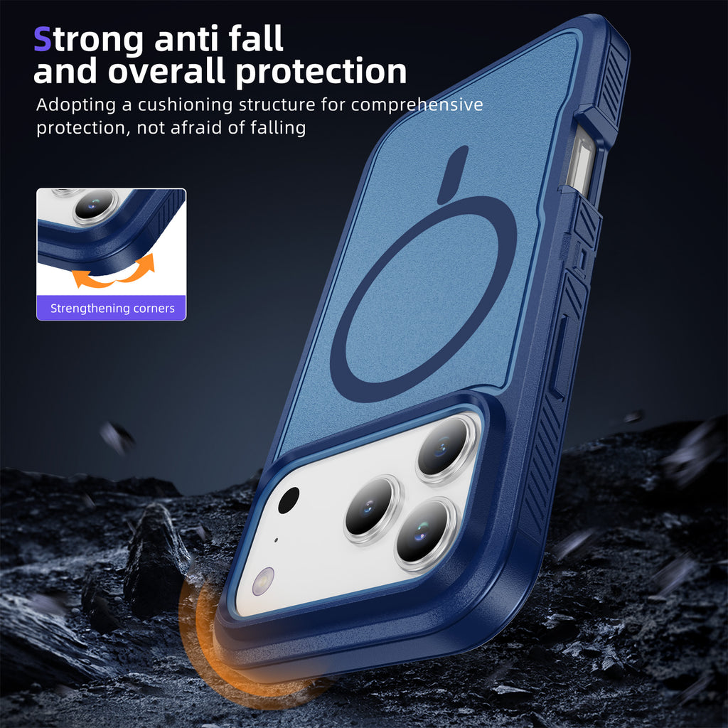 iPhone 17 Pro Max Eclipse Shield MagSafe Case Blue