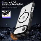 iPhone 17 Air Eclipse Shield MagSafe Case - Black Clear