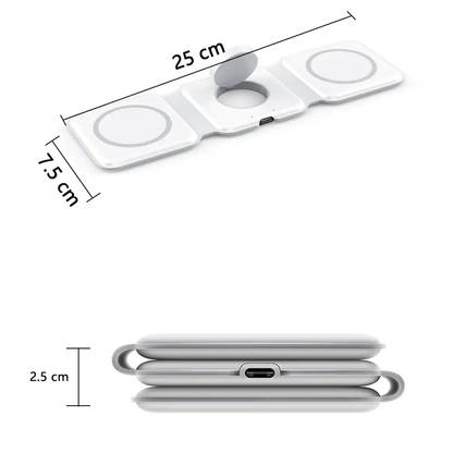 Nebula 3 in 1 Foldable Magnetic Wireless Charger