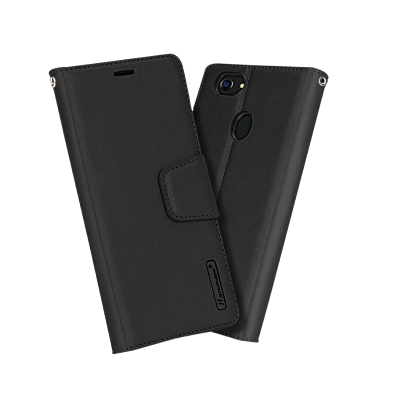 Hanman Flip Wallet Case Google Pixel 2 Black