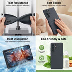 Samsung Galaxy S26Ultra Silicone Rubber Case Black