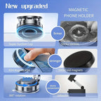 Magnetic Vacuum Suction Phone Holder