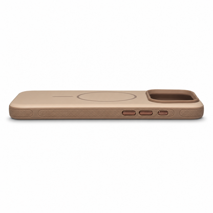 iPhone 17 Pro Max Magnetic Matte Protective Case-Sand Gold