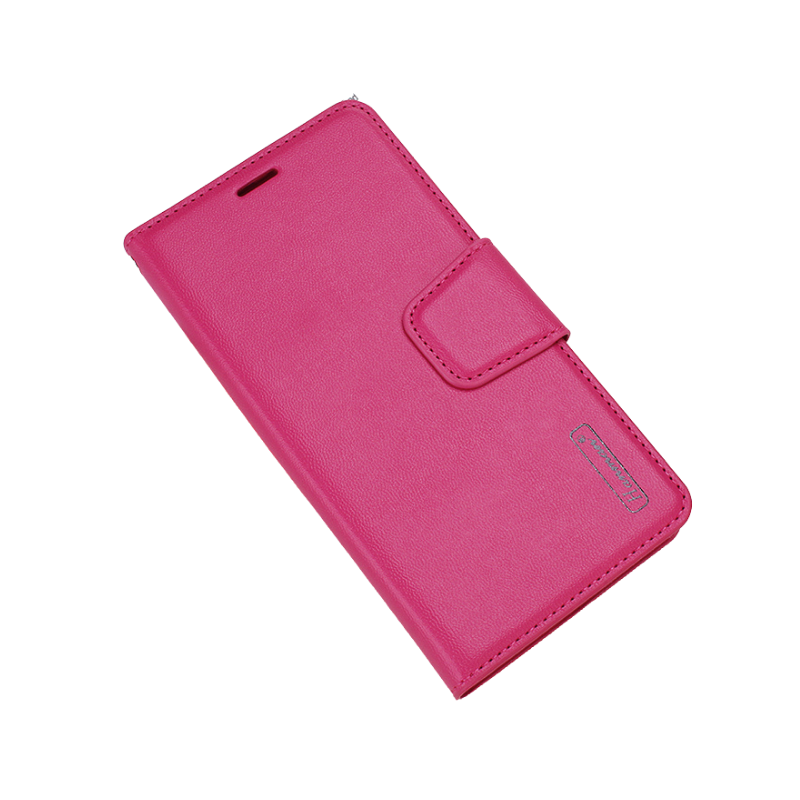 Hanman Flip Wallet Case OPPO R17 Hot Pink