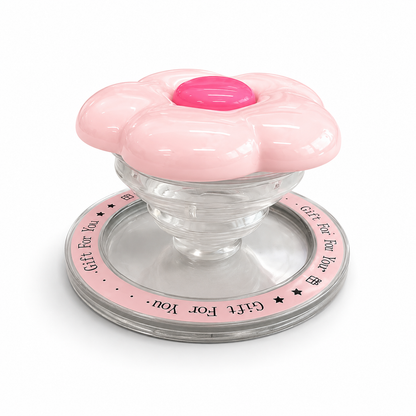 GripPro Magnetic Flower Phone Ring Holder – Pink