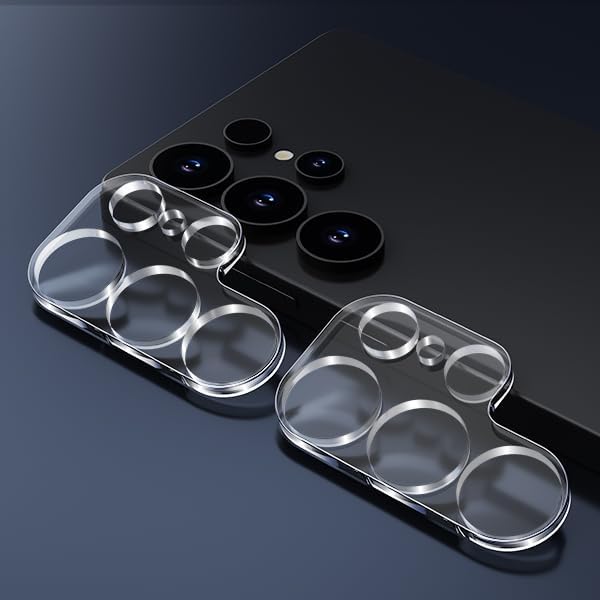 9D Full Camera lens Tempered Glass-Samsung Galaxy S25 Ultra