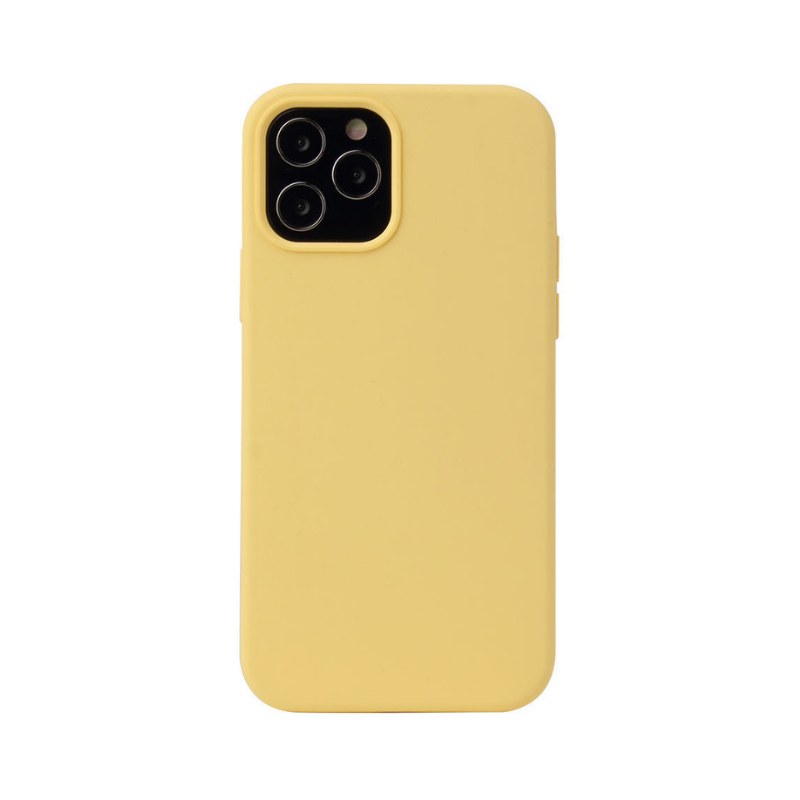 iPhone 12 mini Nebula Silicone Rubber Case – Yellow