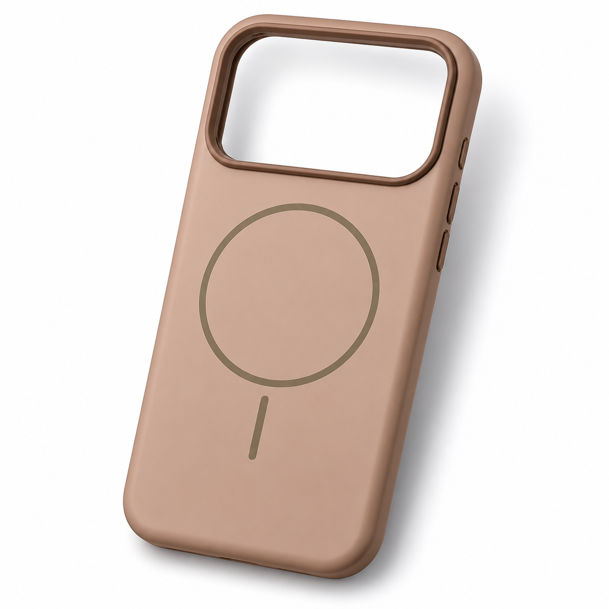 iPhone 17 Pro Max Magnetic Matte Protective Case-Sand Gold