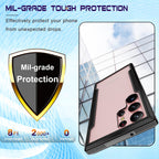 Samsung Galaxy S23 / S23 Plus Nebula Clear Protective Case – Black