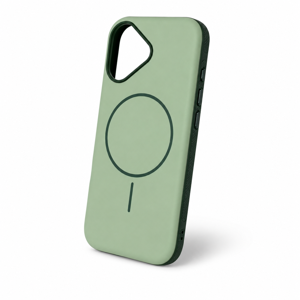 iPhone 17 Magnetic Matte Protective Case-Green