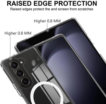 Samsung Galaxy Z Fold 6 Magnetic Back Cover Case Clear