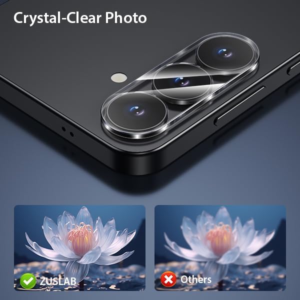 9D Full Camera lens Tempered Glass-Samsung Galaxy S25 / S25 Plus