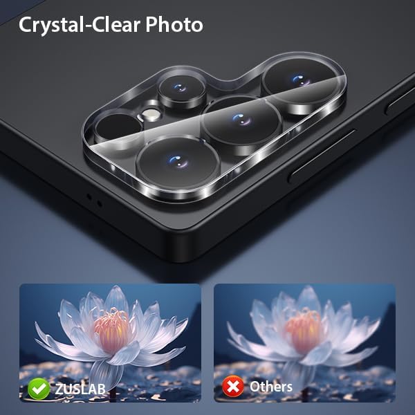 9D Full Camera lens Tempered Glass-Samsung Galaxy S25 Ultra