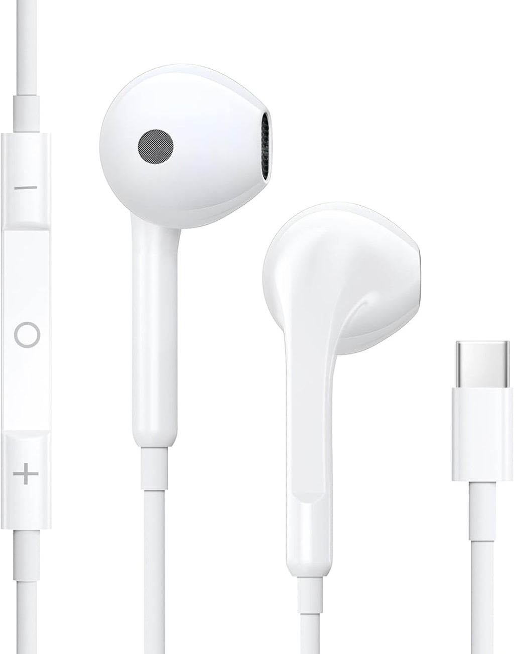 Wired Earpiece Type-C White