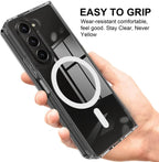 Samsung Galaxy Z Fold 6 Magnetic Back Cover Case Clear