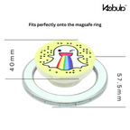 GripPro Magnetic Phone Ring Smile Rainbow