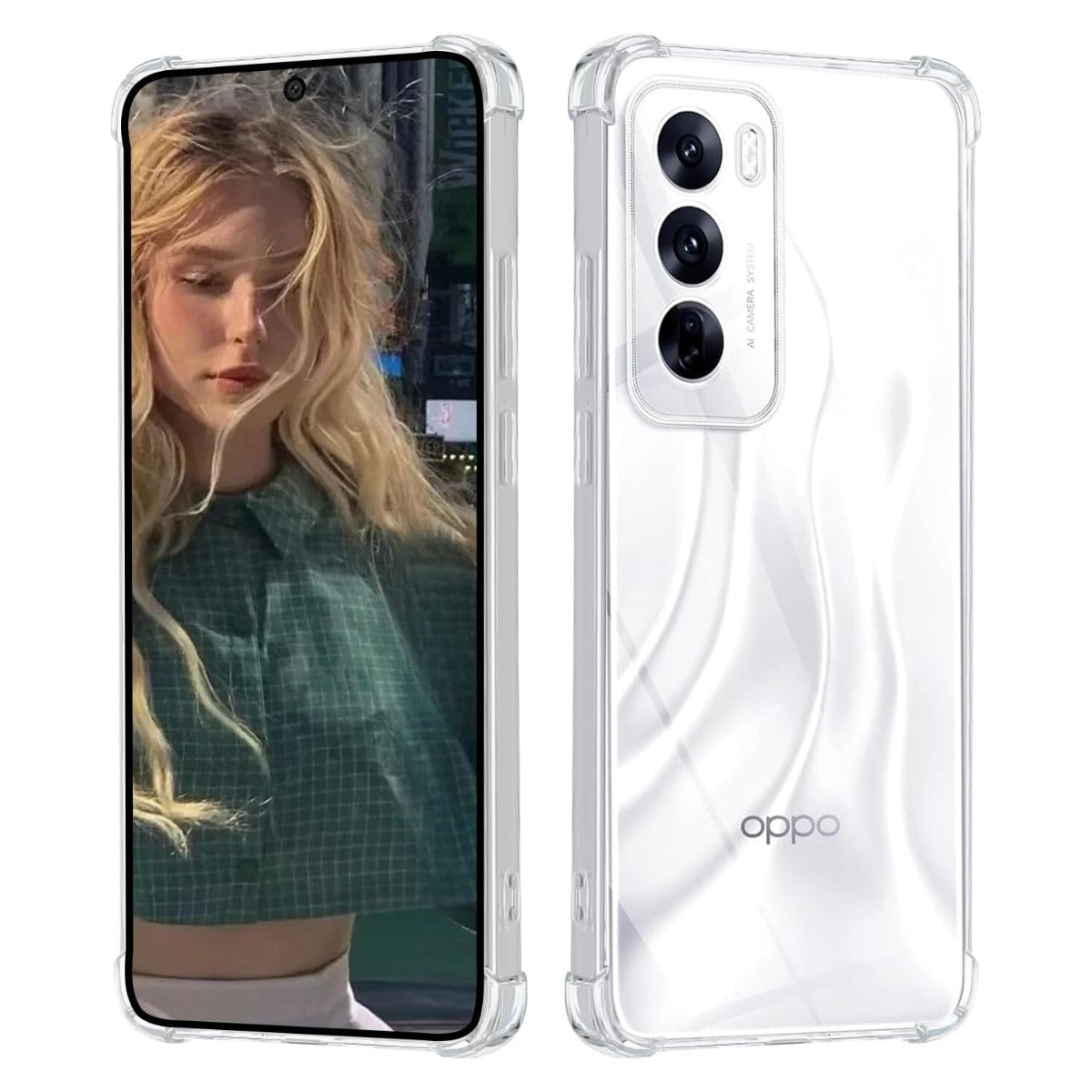 Oppo Reno 12 Jelly Clear Case